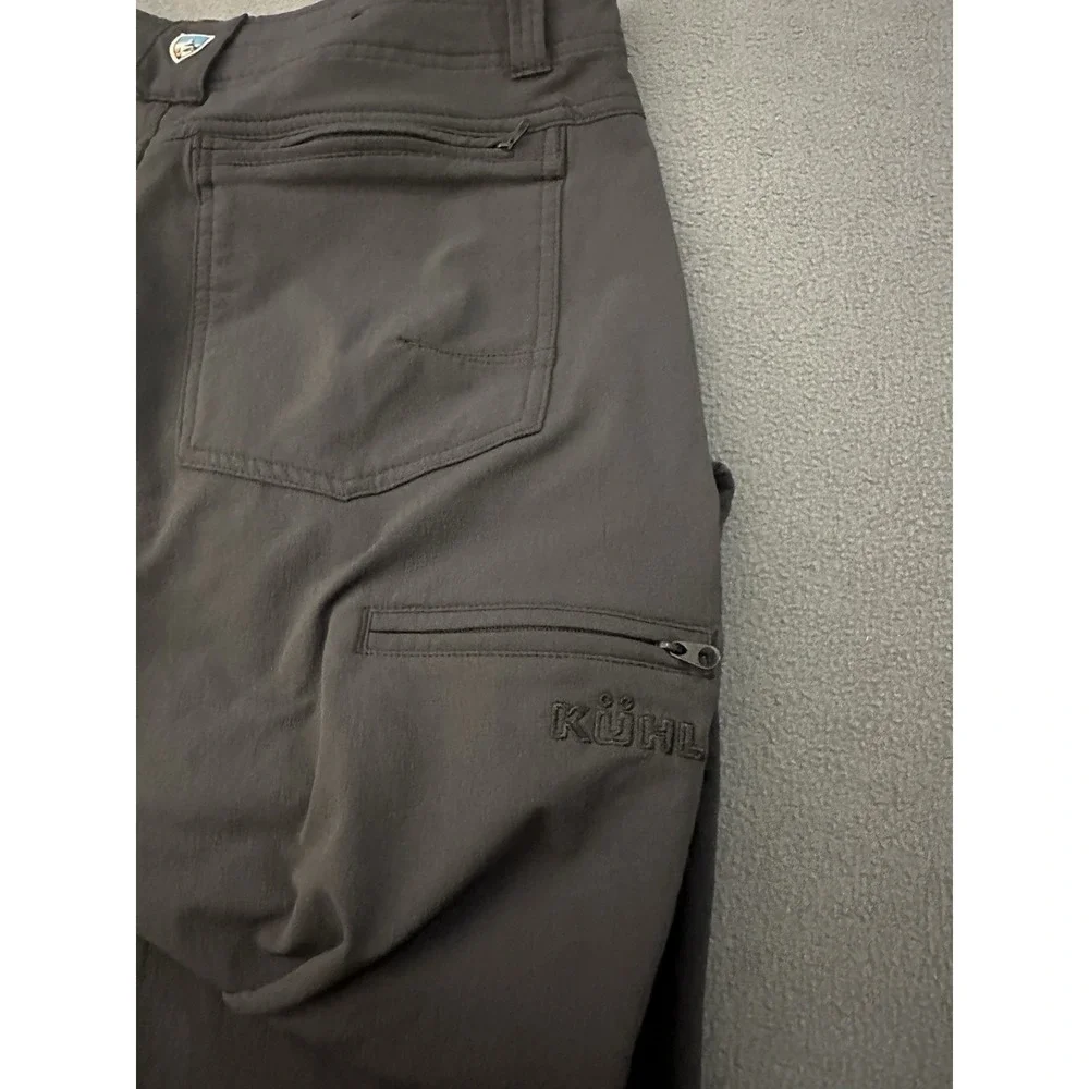 Kuhl Pants Mens 34x32 Transcendr Hiking Gray